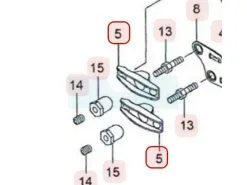 Culbuteur Pour Moteur Kawasaki (120162067)
