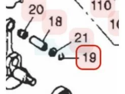 Clips D'axe De Piston Pour Moteur Zenoah (126041320)