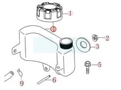 Réservoir Pour Moteur Loncin (1704901520001)