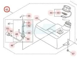 Réservoir Complet Pour Souffleur Maruyama (276351)