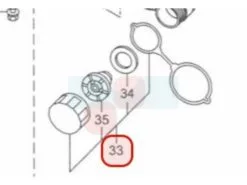 Bouchon De Réservoir Pour Taille Haie Maruyama (283438)