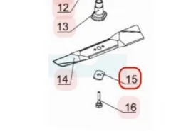 Rondelle De Lame Pour Tondeuse Weibang (454040701004)