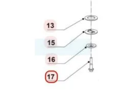 Vis De Lame Pour Tondeuse Weibang (5320405010)